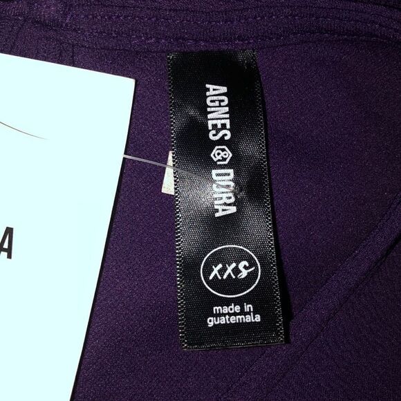 Agnes & Dora | NEW Plum Purple Adams Shift Dress - Picture 5 of 5